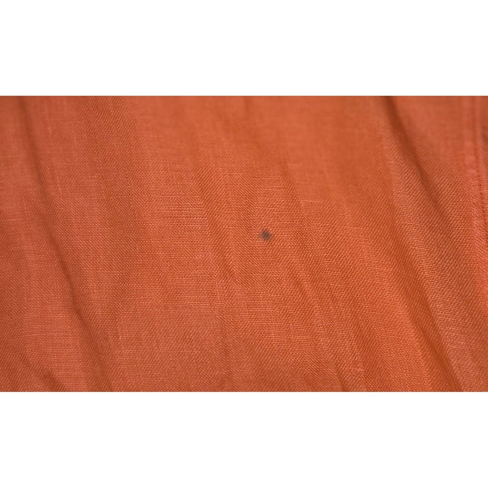 Vintage‎ Polo Ralph Lauren Lowell Sport Linen Button Up Shirt Mens XL Orange - Picture 4 of 8